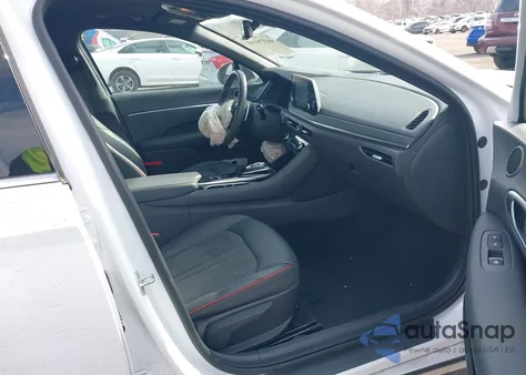 2020 Hyundai Sonata Sel Plus z USA, uszkodzony, nr VIN 5NPEJ4J29LH029224